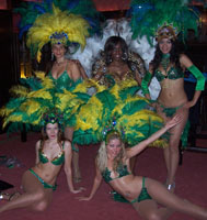 latijns amerikaanse muziek danseressen samba